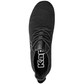 Kappa Capitol chaussures noir et blanc 242961 1110 1