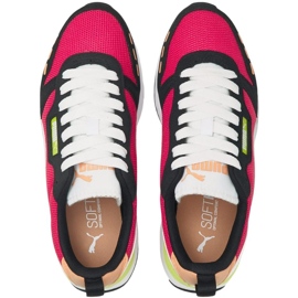 Puma R78 chaussures pour femmes noir-rose-blanc 373117 56 1