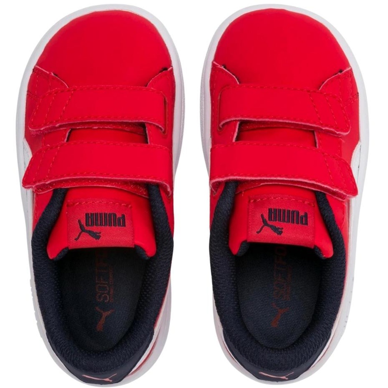 Chaussures pour enfants Puma Smash v2 Buck V Ps High Risk R rouge 365183 07 1