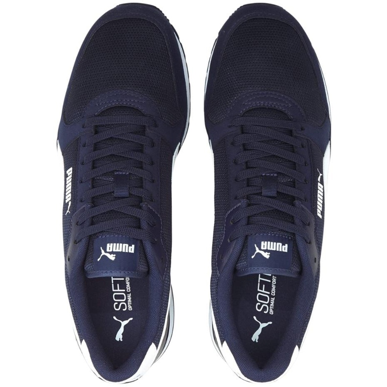 Puma St Runner v3 Mesh chaussures pour hommes, bleu marine 384640 02 1