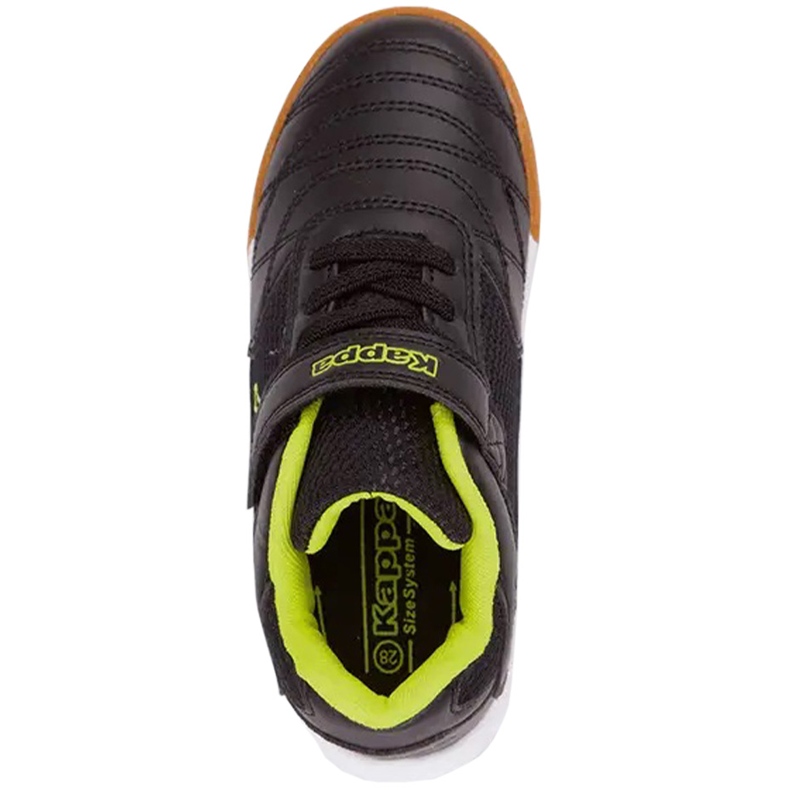 Chaussures enfant Kappa Damba K noir et jaune 260765K 1140 2