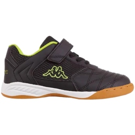 Chaussures enfant Kappa Damba K noir et jaune 260765K 1140 le noir 1