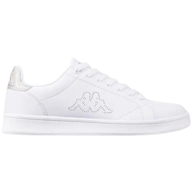 Kappa Limit chaussures femme blanc et argent 243049 1017 1