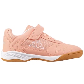 Kappa Damba K chaussure pour enfant, blanc pêche 260765K 7410 orange 1