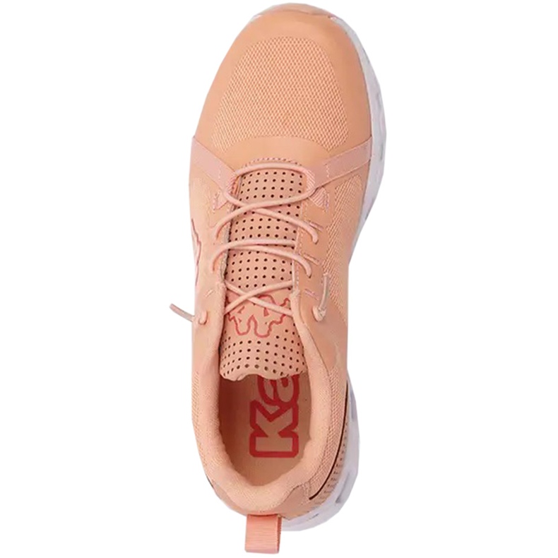 Chaussures Kappa Shadow jaune et corail 243142 7429 orange 2