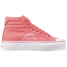 Kappa Boron MId Pf chaussures pour femmes rose et blanc 243161 2210 1