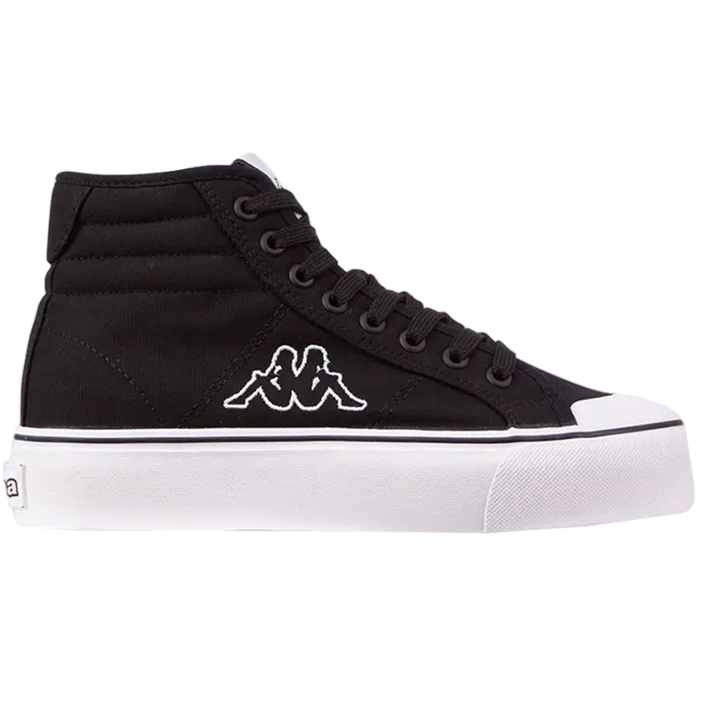 Kappa Boron MId Pf chaussures pour femmes noir et blanc 243161 1110 1