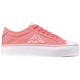 Chaussures femme Kappa Boron Low Pf rose et blanc 243162 2210 1