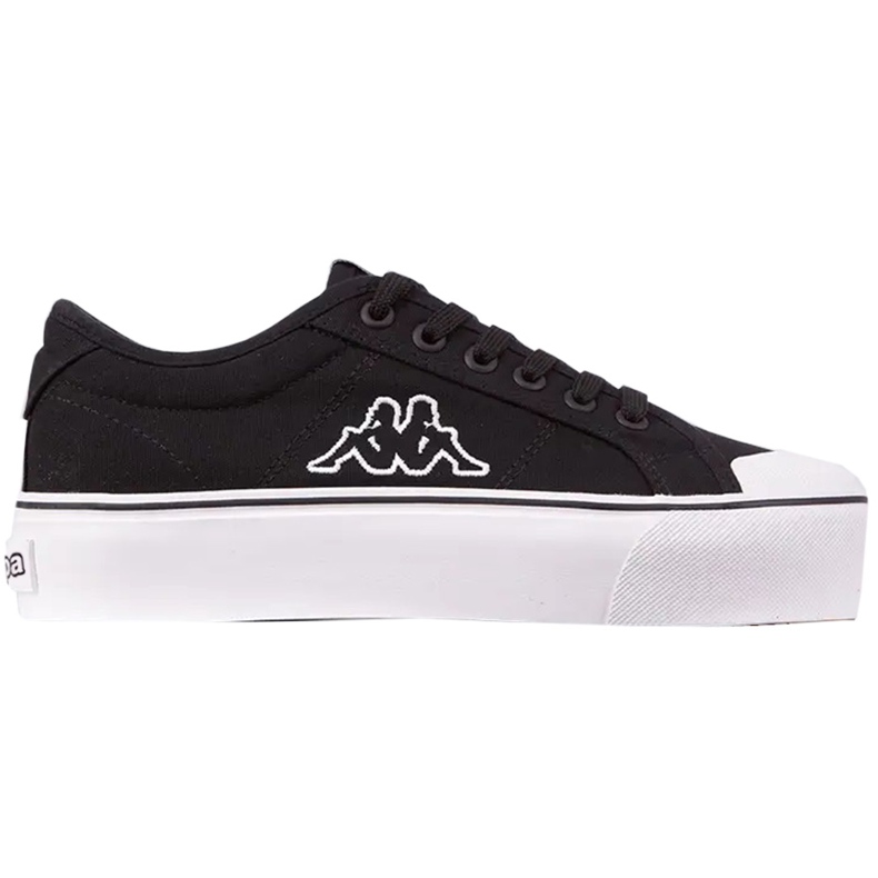 Chaussures femme Kappa Boron Low Pf noir et blanc 243162 1110 le noir 1