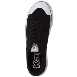 Chaussures femme Kappa Boron Low Pf noir et blanc 243162 1110 2