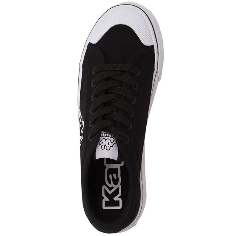 Chaussures femme Kappa Boron Low Pf noir et blanc 243162 1110 2