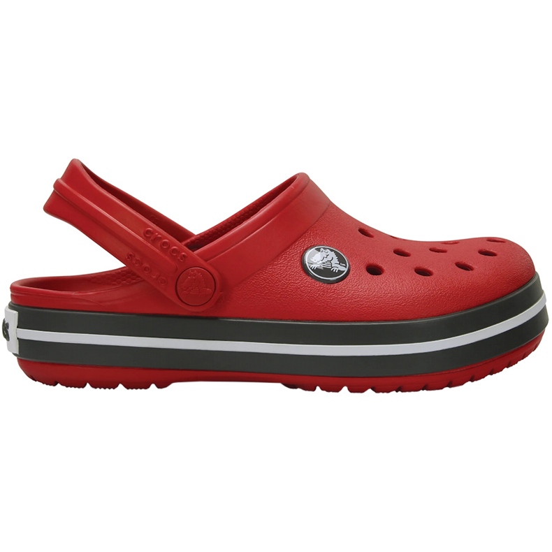 Crocs Kids Crocband Clog sabots pour enfants rouge-gris 207006 6IB 1 Crocs Kids Crocband Clog sabots pour enfants rouge-gris 207006 6IB 1