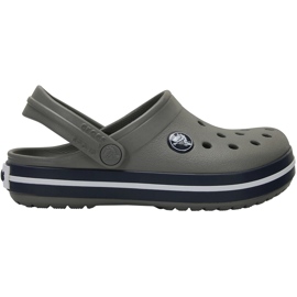Sabots enfants Crocs Kids Crocband Clog, gris et bleu marine 207006 05H 1 Sabots enfants Crocs Kids Crocband Clog, gris et bleu marine 207006 05H 1