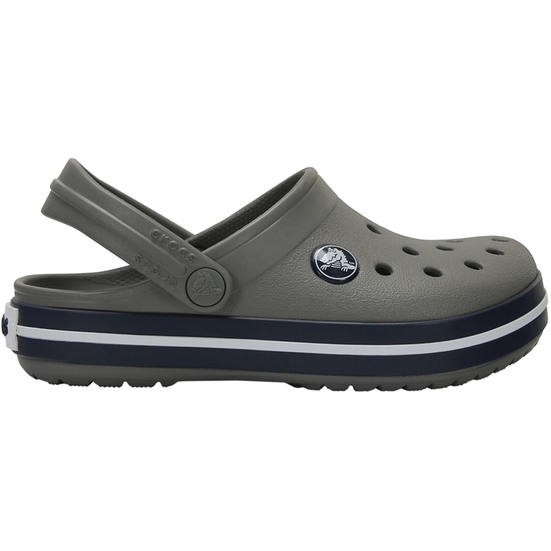 Sabots enfants Crocs Kids Crocband Clog, gris et bleu marine 207006 05H 1 Sabots enfants Crocs Kids Crocband Clog, gris et bleu marine 207006 05H 1