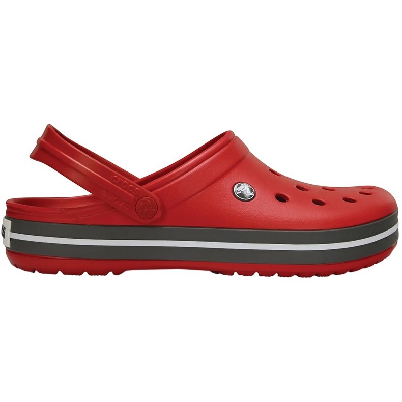 Crocs Crocband Clog sabots rouge-gris 11016 6EN 1