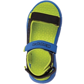 Sandales pour enfants Kappa Kana Mf bleu-vert-noir 260886MFK 6011 le noir 2 Sandales pour enfants Kappa Kana Mf bleu-vert-noir 260886MFK 6011 le noir 2