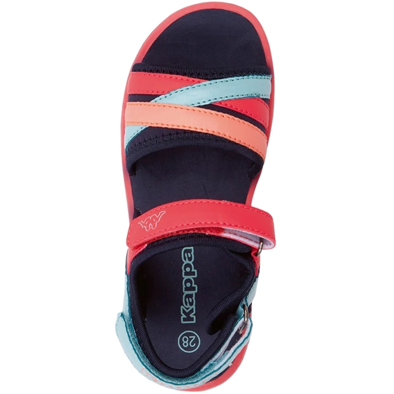 Kappa Sandales enfant Kimara K, bleu marine et rose 260863K 6722 2