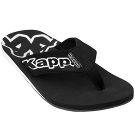 Kappa Aryse chaussons pour hommes noirs 243111 1110 1