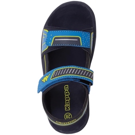Kappa Paxos sandales pour enfants bleu marine et bleu 260864K 6733 2