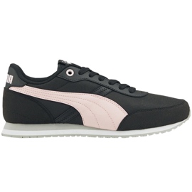 Chaussures Puma St Runner Essential noir et rose 383055 05 le noir 1 Chaussures Puma St Runner Essential noir et rose 383055 05 le noir 1