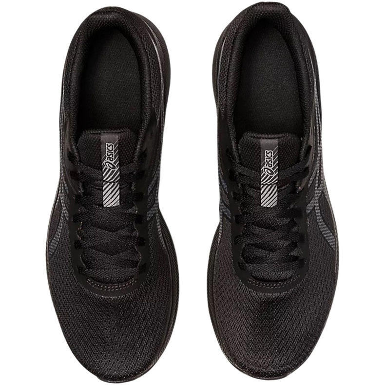 Chaussures running homme Asics Patriot 13 noir et gris 1011B485 002 2