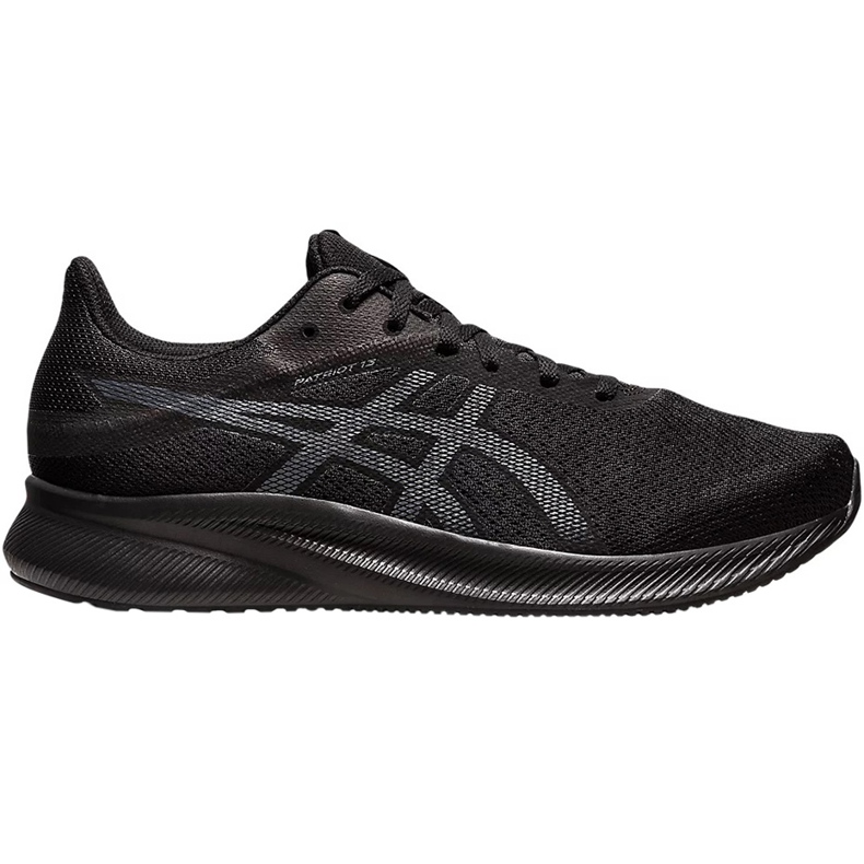 Chaussures running homme Asics Patriot 13 noir et gris 1011B485 002 le noir 1 Chaussures running homme Asics Patriot 13 noir et gris 1011B485 002 le noir 1