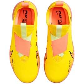Chaussures de football Nike Zoom Mercurial Vapor 15 Academy Ic Junior DJ5619 780 jaune 2