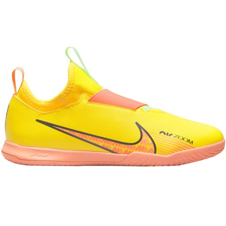 Chaussures de football Nike Zoom Mercurial Vapor 15 Academy Ic Junior DJ5619 780 jaune 1