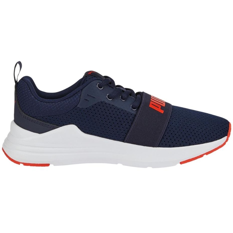 Chaussures enfant Puma Wired Run Jr. bleu marine 374214 21 1