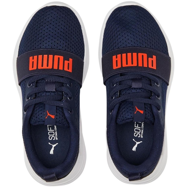 Puma Wired Run Ps chaussures pour enfants, bleu marine 374216 21 2 Puma Wired Run Ps chaussures pour enfants, bleu marine 374216 21 2