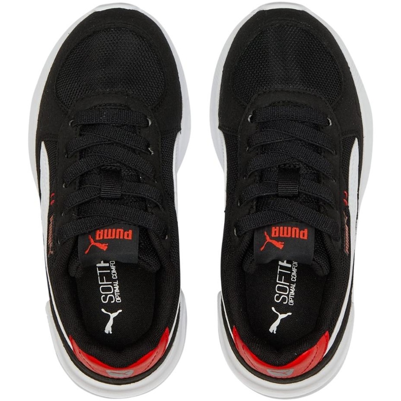 Chaussures enfant Puma Graviton Ac Ps noir et rouge 381988 11 blanc 2
