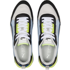 Puma R22 Bleu noir-gris-bleu 383462 11 chaussures le noir 2