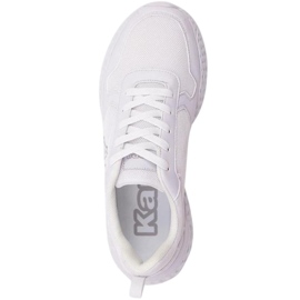 Chaussures Kappa Folly Oc blanc et gris 243230OC 1014 blanche 2
