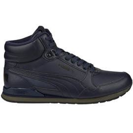 Puma St Runner v3 Mid chaussures pour hommes, bleu marine 387638 04 1