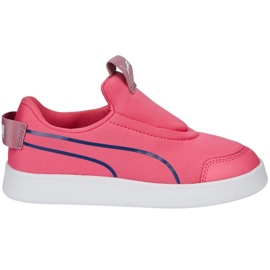 Chaussures pour enfants Puma Courtflex v2 Slip On Ps rose 374858 12 1