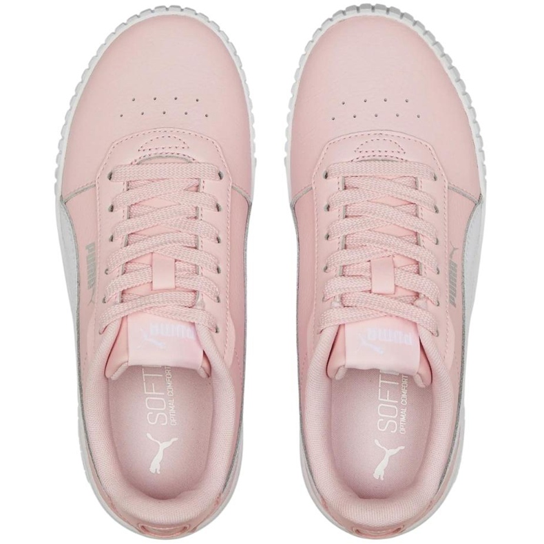 Chaussures pour enfants Puma Carina 2.0 Jr, rose 386185 04 2