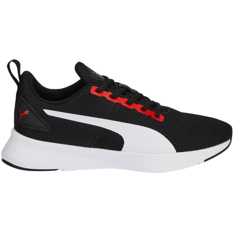 Puma Flyer Runner Jr. noir et blanc 192928 33 chaussures pour enfants le noir 1