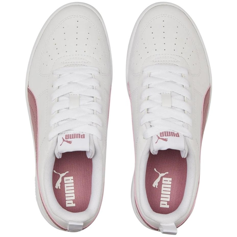 Puma Rickie chaussures pour femmes blanc-rose 387607 04 blanche 2 Puma Rickie chaussures pour femmes blanc-rose 387607 04 blanche 2