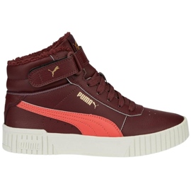 Chaussures enfant Puma Carina 2.0 Mid Wtr Jr bordeaux 387380 02 rouge 1 Chaussures enfant Puma Carina 2.0 Mid Wtr Jr bordeaux 387380 02 rouge 1