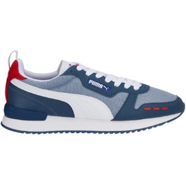 Chaussures Puma R78 pour hommes bleu et blanc 373117 61 1 Chaussures Puma R78 pour hommes bleu et blanc 373117 61 1