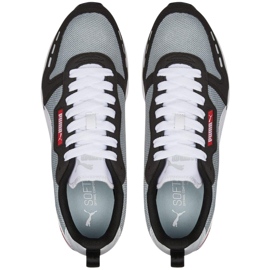 Chaussures Puma R78 pour hommes noir et gris 373117 66 blanche 2 Chaussures Puma R78 pour hommes noir et gris 373117 66 blanche 2