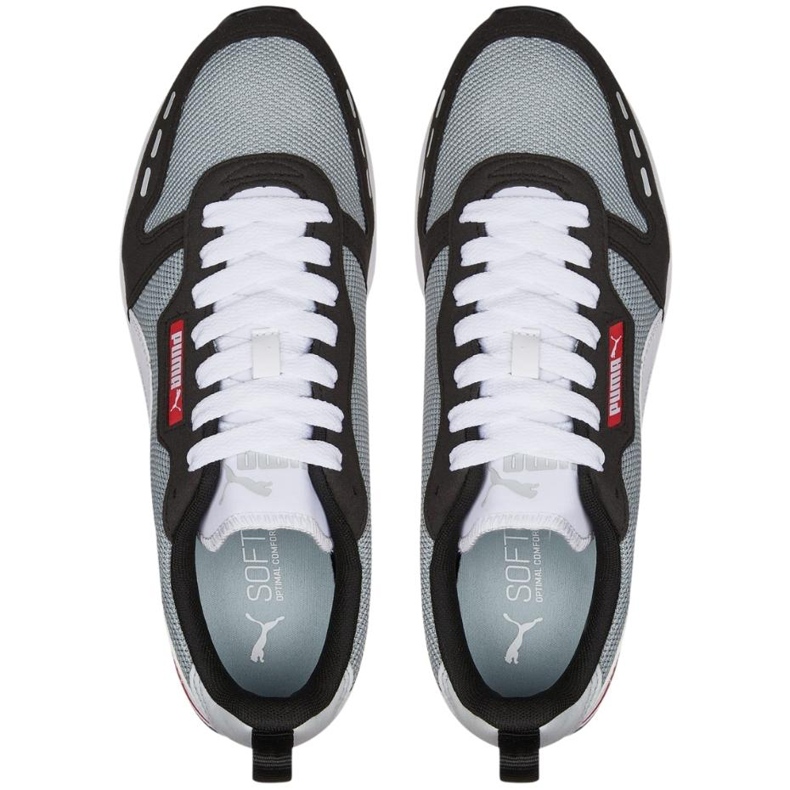 Chaussures Puma R78 pour hommes noir et gris 373117 66 blanche 2 Chaussures Puma R78 pour hommes noir et gris 373117 66 blanche 2