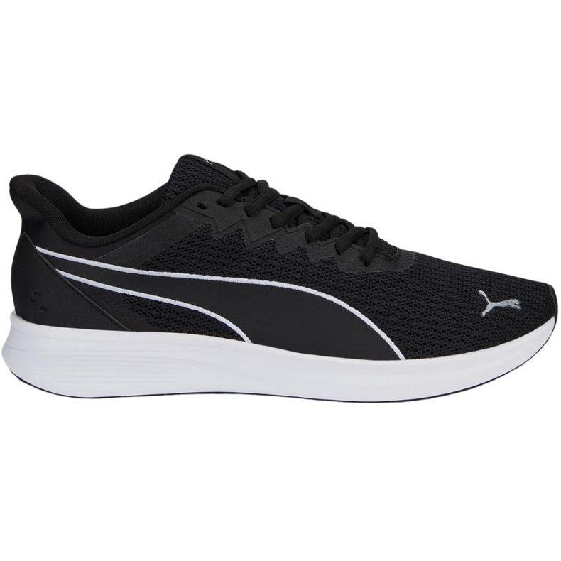 Chaussures homme Puma Transport Modern noir et blanc 377030 01 1