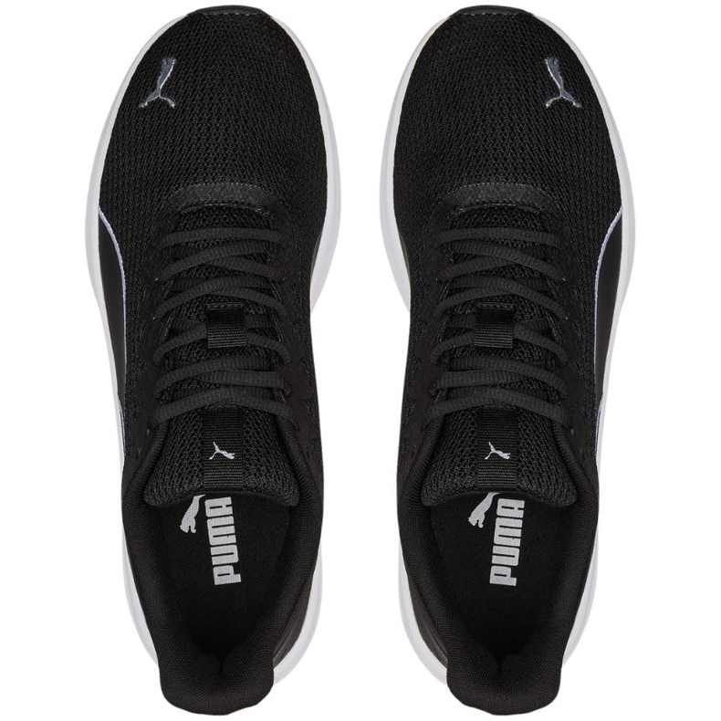 Chaussures homme Puma Transport Modern noir et blanc 377030 01 le noir 2