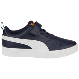Chaussures pour enfants Puma Rickie Ac Ps, bleu marine et blanc 385836 07 1 Chaussures pour enfants Puma Rickie Ac Ps, bleu marine et blanc 385836 07 1