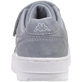 Kappa Bash chaussures pour enfants gris-blanc 260852SCK 6510 4