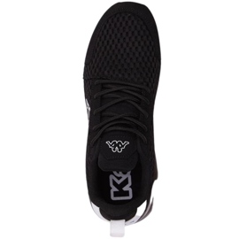 Kappa Colp 1.2 chaussures noir et blanc 243249 1110 2