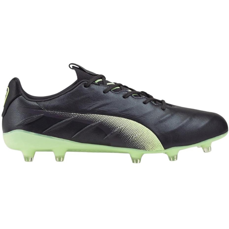 Chaussures de football Puma King Platinum 21 Fg Ag Puma 106478 05 le noir le noir 1