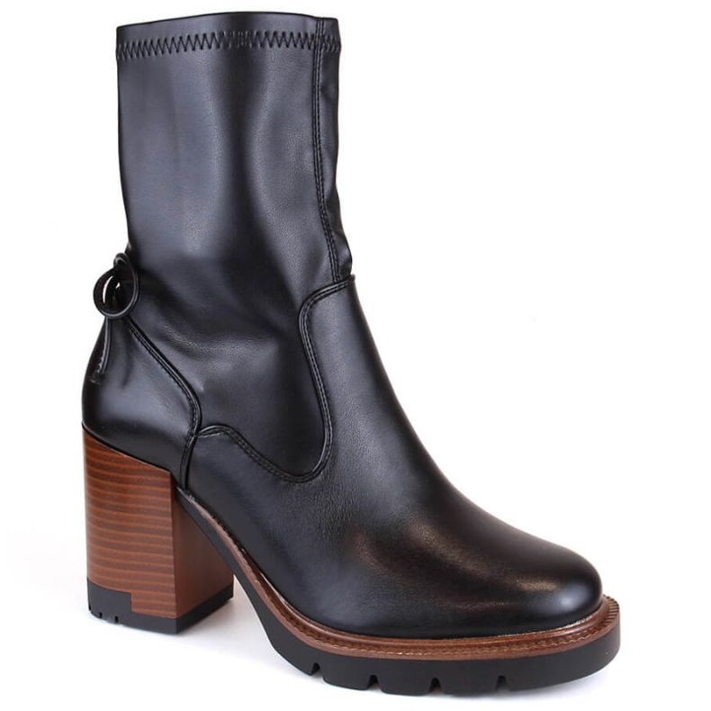 Bottines et plateforme isolées Potocki W WOL200, noir 1