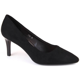 Sergio Leone W SK414C talons hauts noirs le noir 1